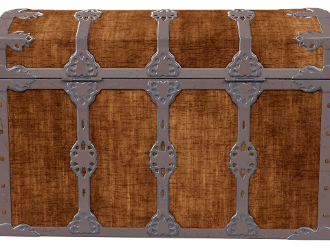 Treasure Chest 3D Model