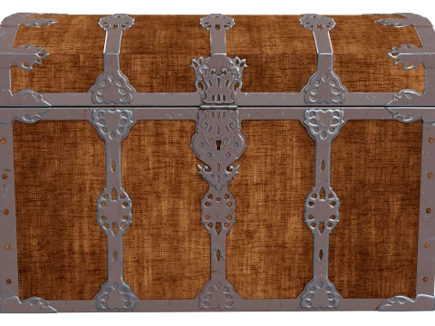 Treasure Chest 3D Model