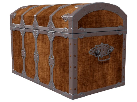 Treasure Chest 3D Model