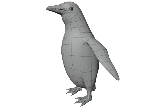 Penguin 3D Model