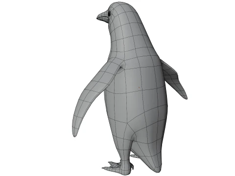 Penguin 3D Model