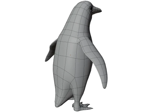 Penguin 3D Model