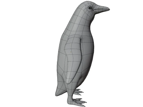 Penguin 3D Model