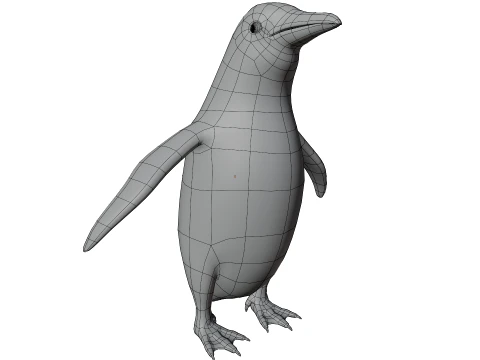 Penguin 3D Model