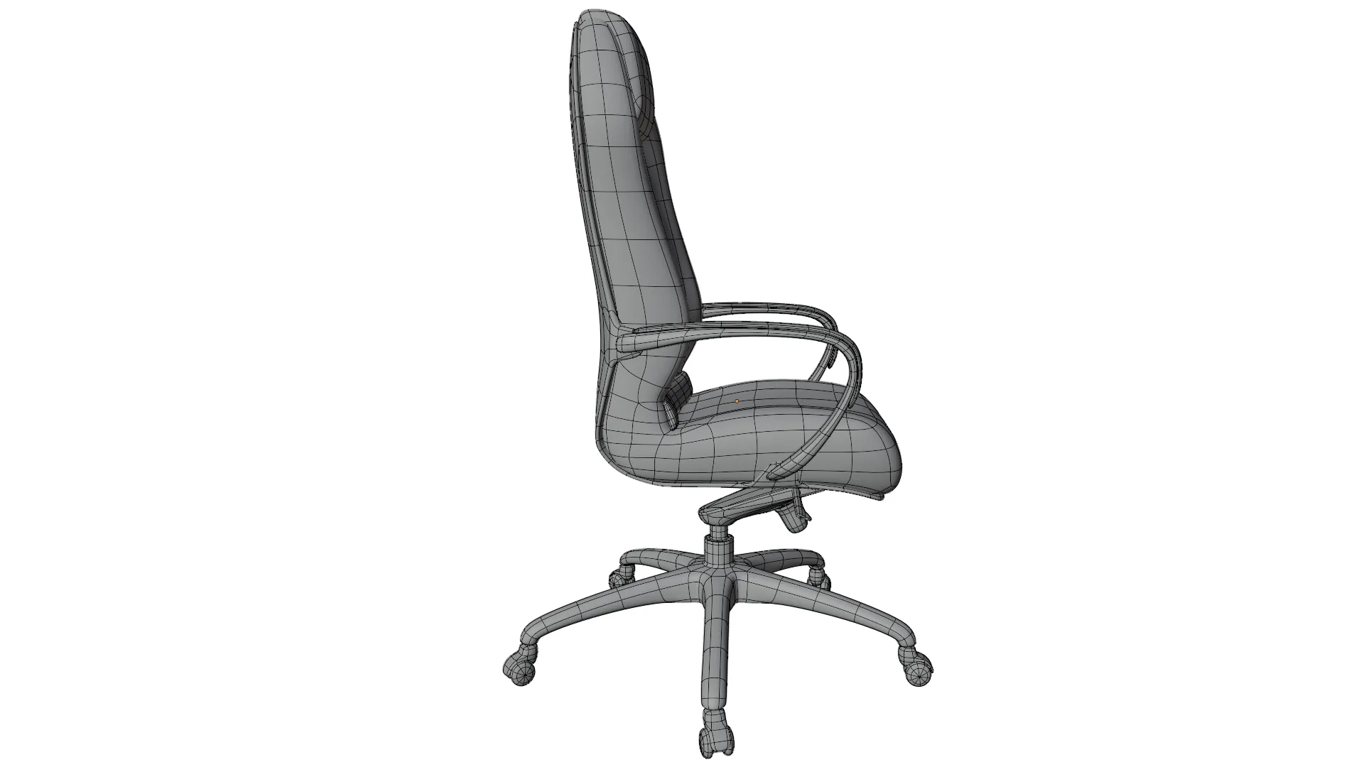 Office Chair 3D Model .c4d .max .obj .3ds .fbx .stl .blend 