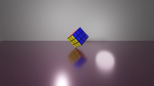 Rubik K&uuml;p 3D Model .c4d .max .obj .3ds .fbx .stl .blend 