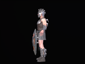 Greek Warrior 01 3D मॉडल