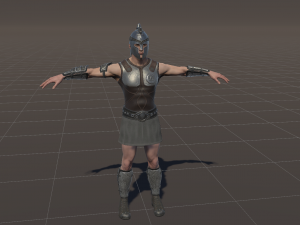 Greek Warrior 01 3D मॉडल