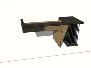 ALİMA MASASI 3D Model