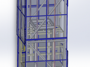 1 TONS LOADING- conveyor Modèle 3D