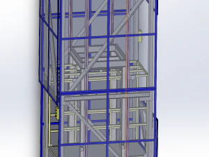 1 TONS LOADING- conveyor 3D Model