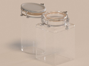 Glass Boxes 3D-Modell