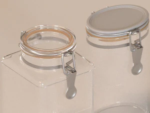 Glass Boxes 3D Model