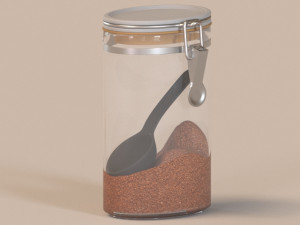 Coffee Jar 3D 模型