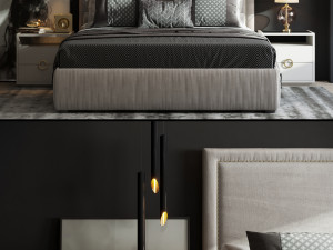 TheSofaandChairBedroomSet2012Corona 3D Модель