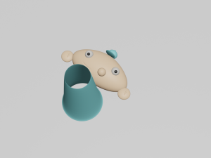 Hookah mouthpiece 3D 打印模型
