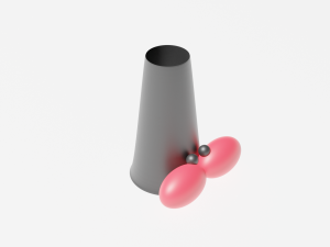 Hookah mouthpiece 3D 打印模型