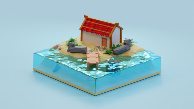 Your litle world Model 3D .c4d .max .obj .3ds .fbx .stl .blend 