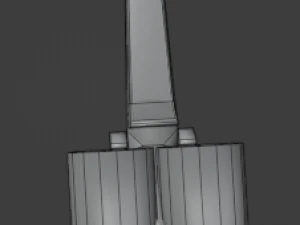 Soace motorcycle 3D Model