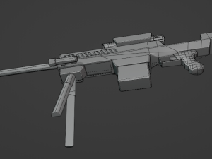 Sniper Modelo 3D