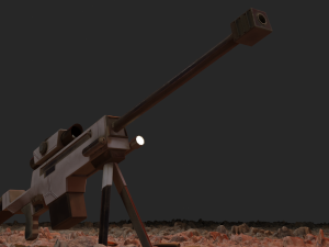 Sniper Modelo 3D
