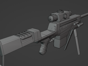 Sniper Modelo 3D