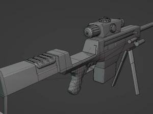 Sniper 3D Model
