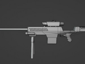 Sniper Modelo 3D