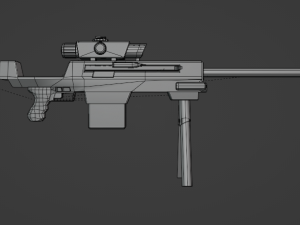 Sniper Modelo 3D