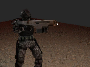 Sniper 3D Model