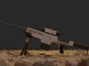 Sniper 3D Model