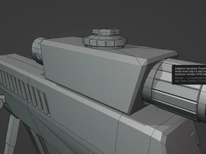 Sniper 3D Model