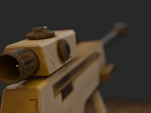 Keskin nişancı 3D Model