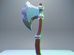 The Axe of Frost 3D 모델