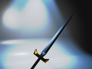 The Sword of Diamond 3D Model
