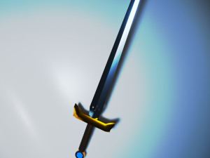 The Sword of Diamond 3D Model