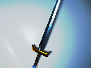 The Sword of Diamond 3D Model