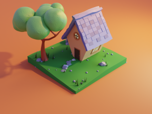 Dream house 3D 模型