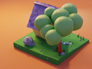 Dream house 3D Model
