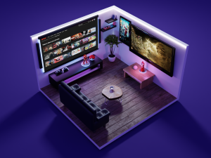 Dream room 3D 模型