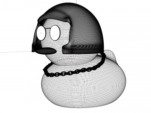 Gangster duck 3D मॉडल