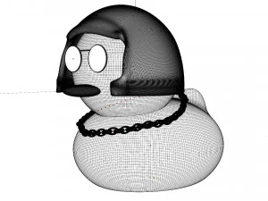 Gangster duck 3D Model