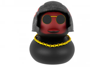 Gangster duck 3D Model