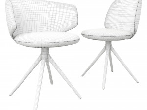 Trestle chair By MDF Italia Modèle 3D