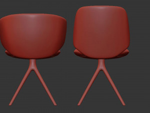 Trestle chair By MDF Italia Modèle 3D