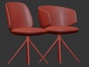 Trestle chair By MDF Italia Modèle 3D