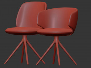 Trestle chair By MDF Italia Modèle 3D