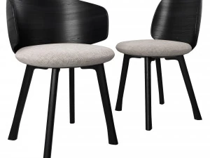 Chair with integrated cushion By MDF Italia 3D Model