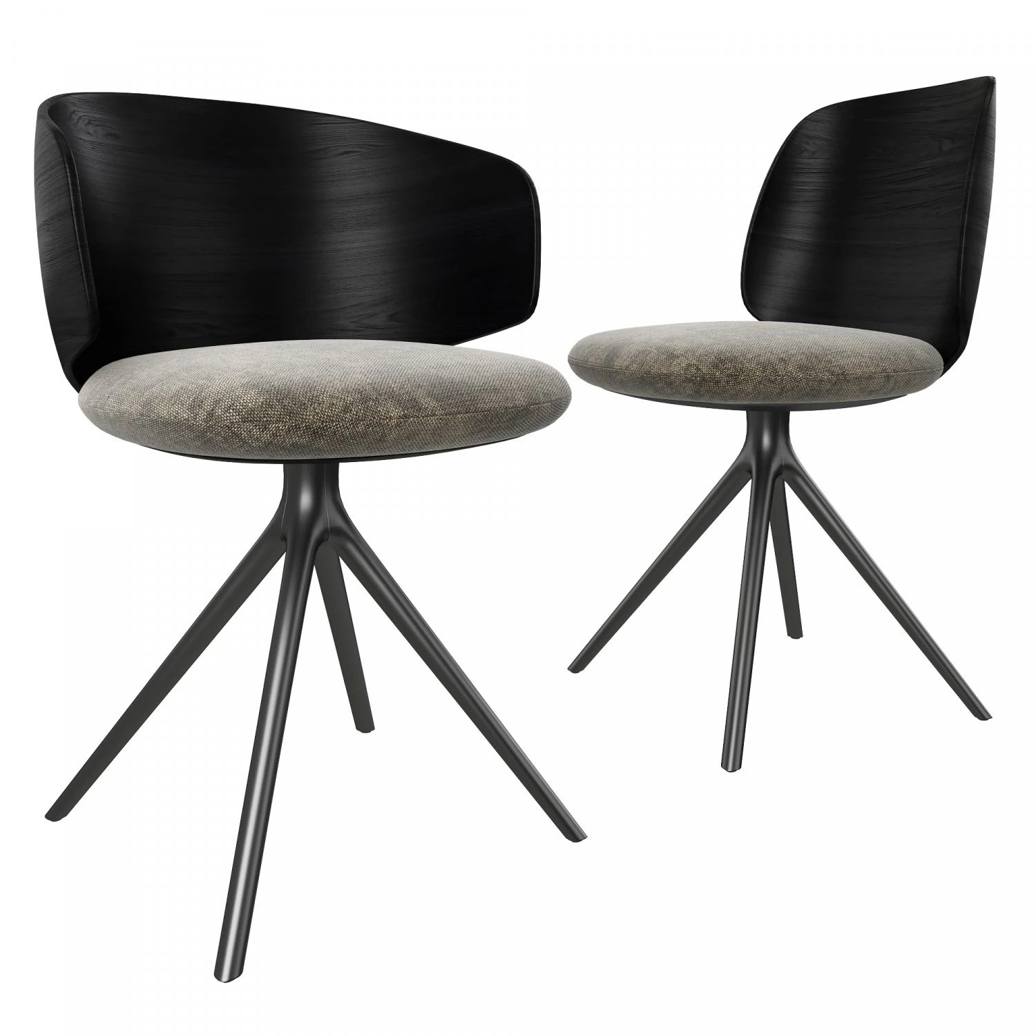Chair By MDF Italia 3D Model .c4d .max .obj .3ds .fbx .stl .blend 