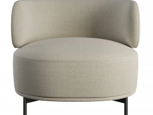 Akiko armchair 3D Model